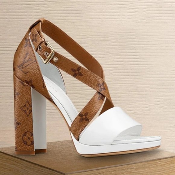 *NEW* LOUIS VUITTON Calfskin Reverse Monogram Matchmake Cross Sand - Picture 2 of 9